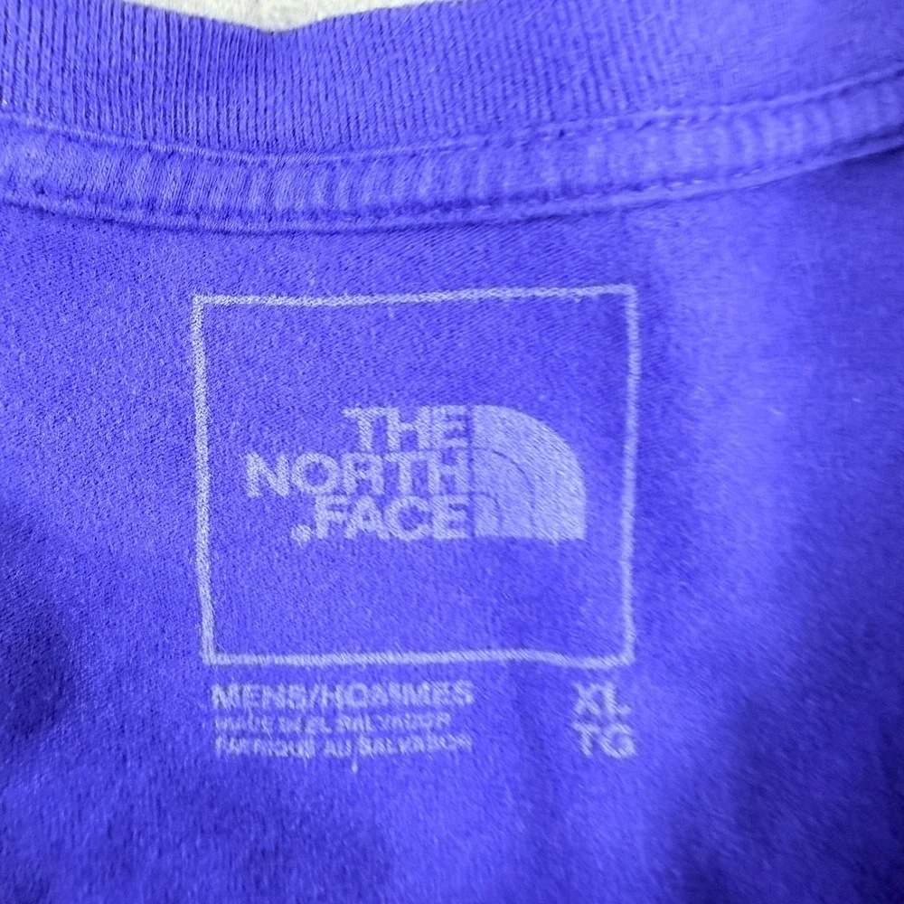 The North Face Men's XL Purple Fine Alpine Equipment Graphic T-Shirt